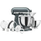 KitchenAid Planetaria Artisan con testa reclinabile 4,8L Ginepro + Accessori