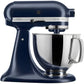 KitchenAid Planetaria Artisan con testa reclinabile 4,8L Blu Inchiostro + Accessori