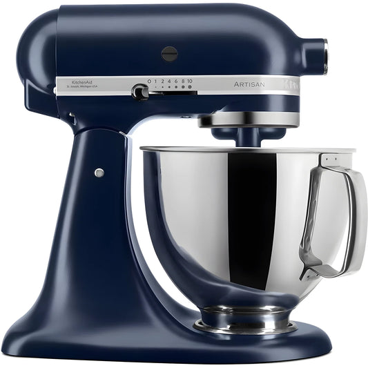KitchenAid Planetaria Artisan con testa reclinabile 4,8L Blu Inchiostro + Accessori