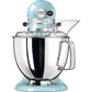 KitchenAid Planetaria Artisan con testa reclinabile 4,8L Blu Ghiaccio + Accessori