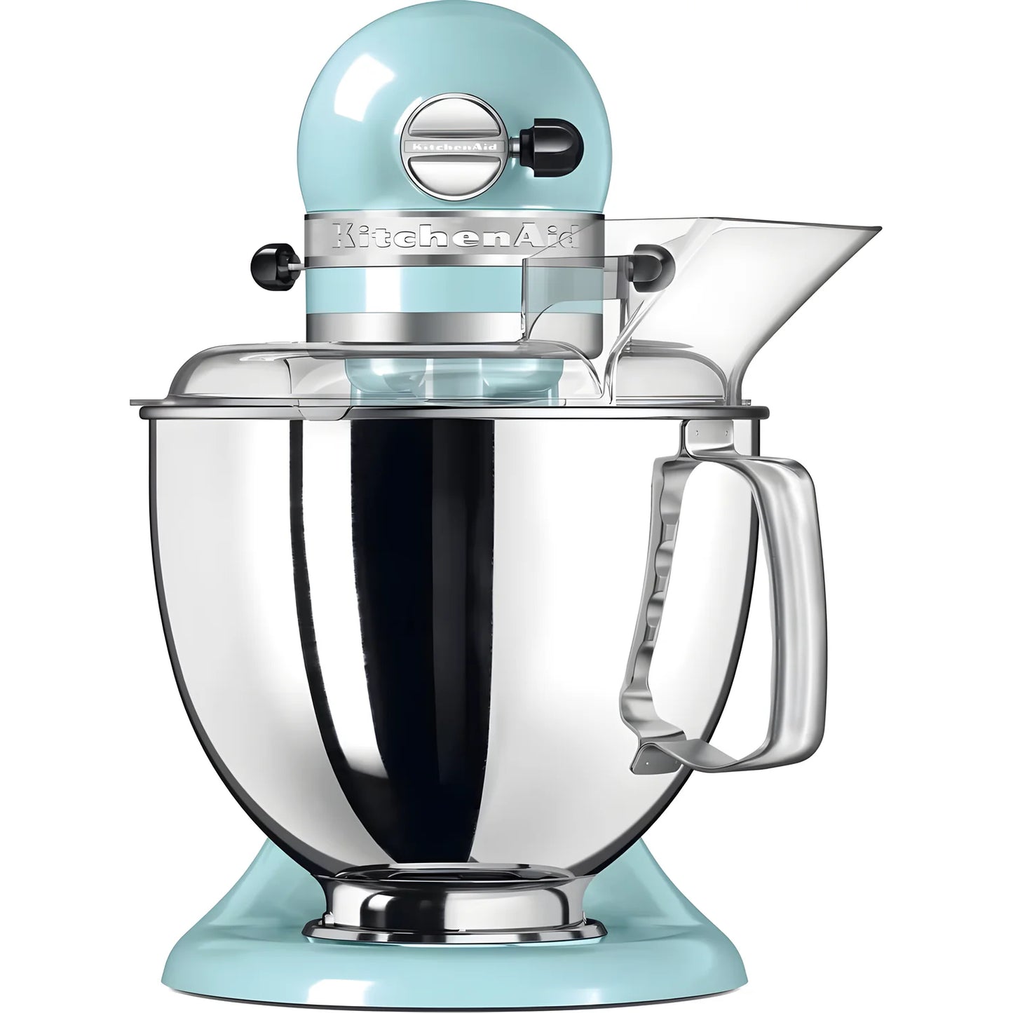 KitchenAid Planetaria Artisan con testa reclinabile 4,8L Blu Ghiaccio + Accessori