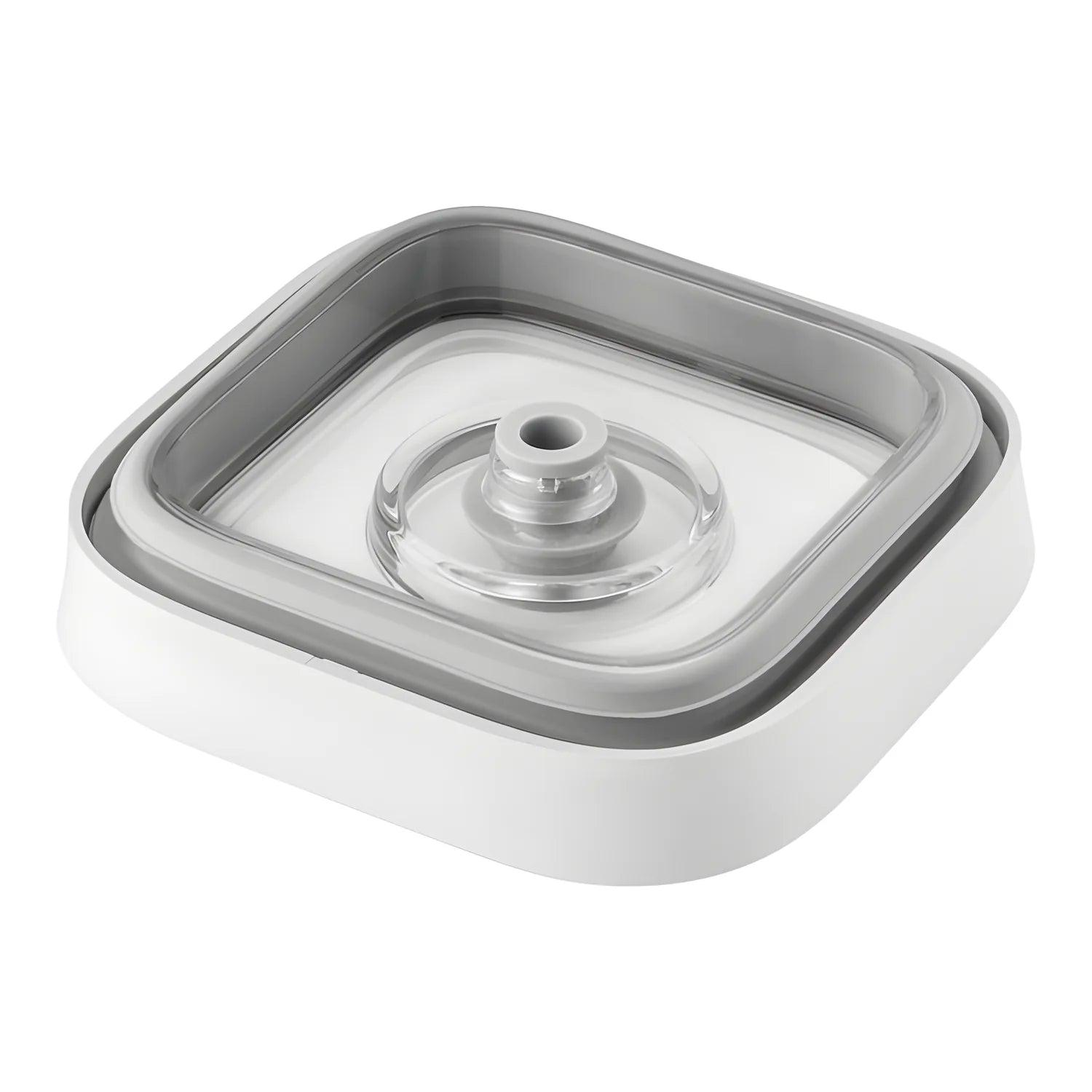 Zwilling Fresh & Save CUBE Starter Set con Pompa Sottovuoto – 6 Pezzi, Trasparente-Bianco, Art. 1025401