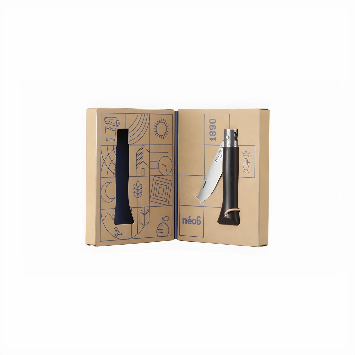 Opinel coltello néo6 Opiflex Ebano