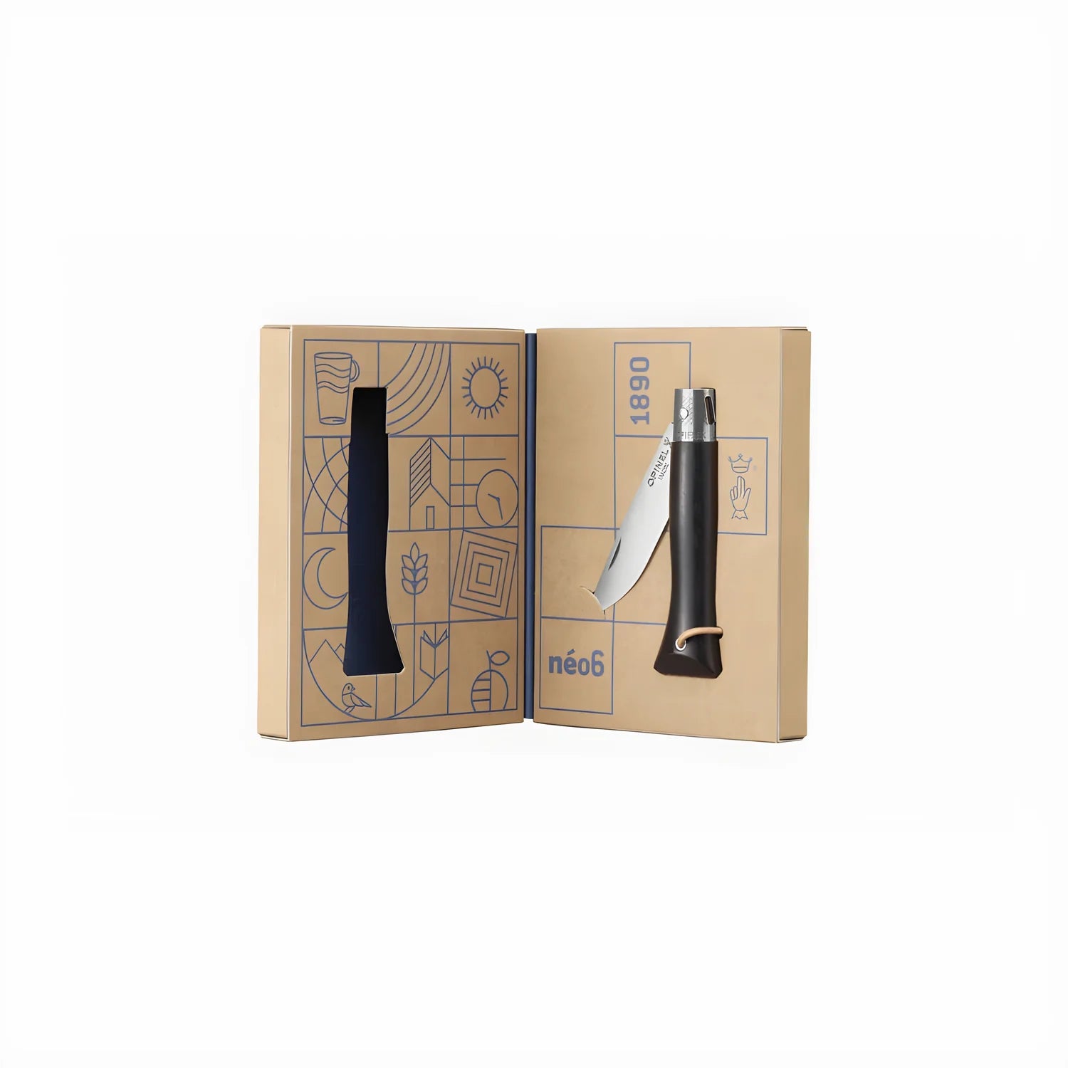 Opinel coltello néo6 Opiflex Ebano