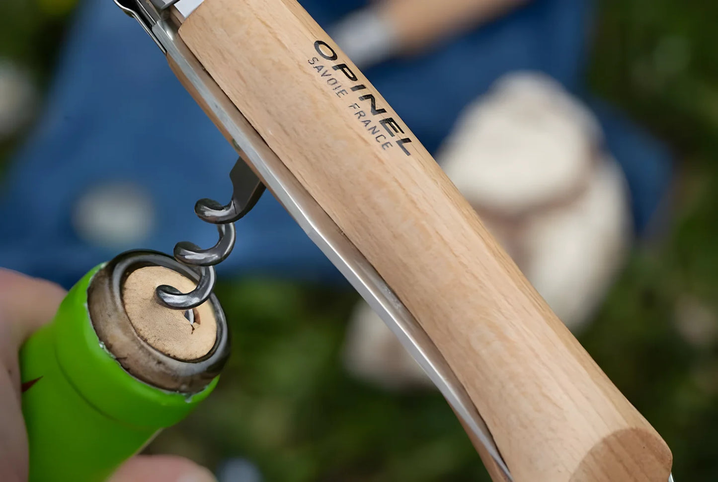 Opinel coltello Bivacco Astuccio Cavatappi Apribottiglie N. 10