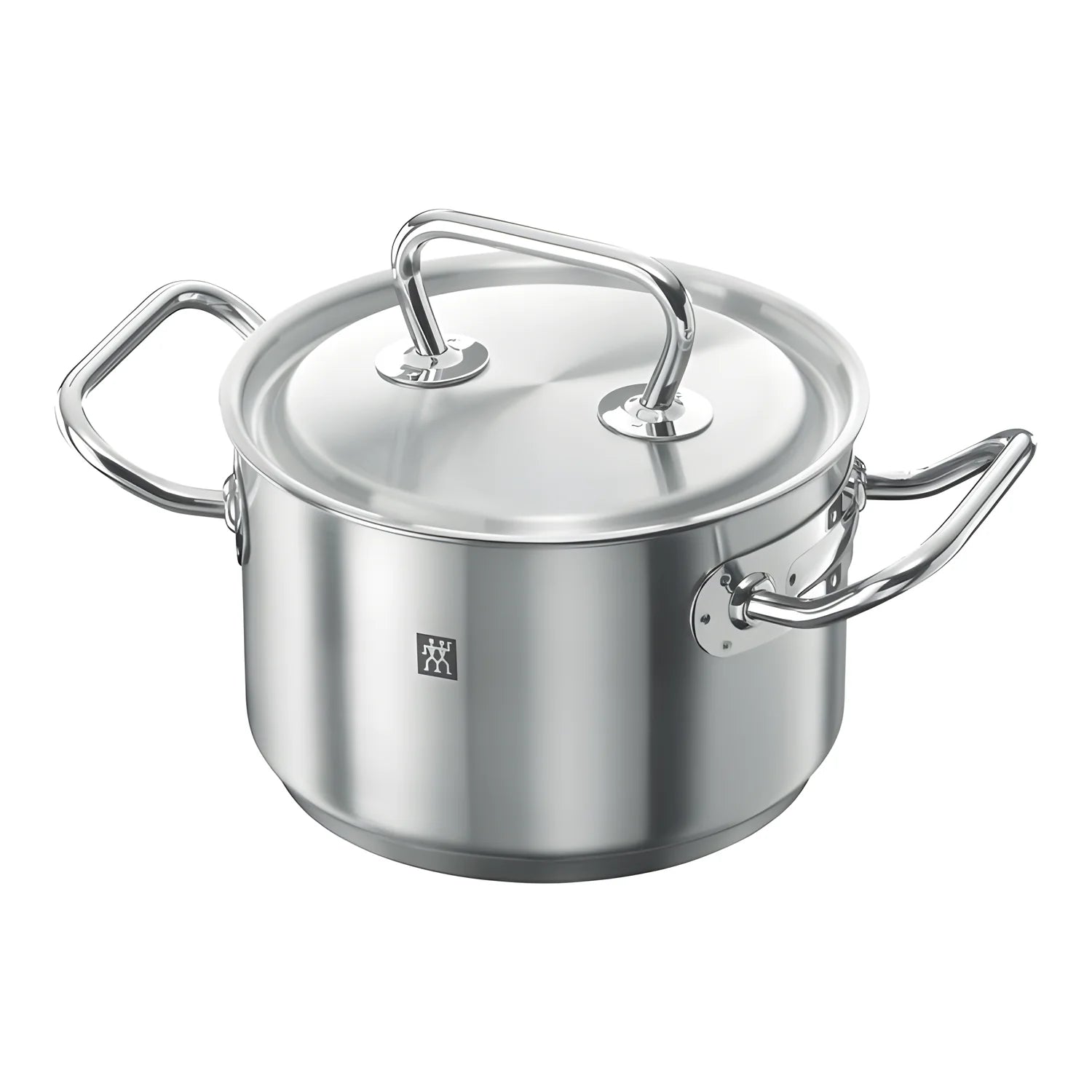 Zwilling TWIN Classic Set 9 Pezzi: 4 Pentole, 1 Casseruola, 4 Coperchi – Acciaio Inox 18/10, Induzione