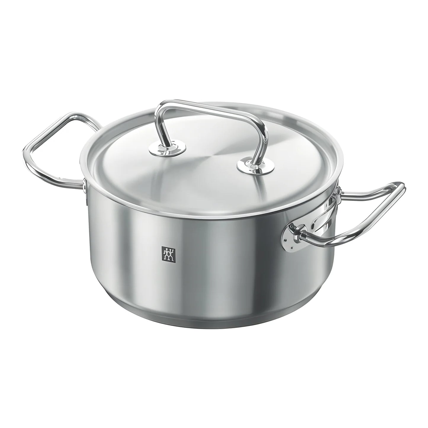 Zwilling TWIN Classic Set 9 Pezzi: 4 Pentole, 1 Casseruola, 4 Coperchi – Acciaio Inox 18/10, Induzione