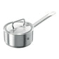 Zwilling TWIN Classic Set 9 Pezzi: 4 Pentole, 1 Casseruola, 4 Coperchi – Acciaio Inox 18/10, Induzione