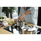 Zwilling TWIN Classic Set 9 Pezzi: 4 Pentole, 1 Casseruola, 4 Coperchi – Acciaio Inox 18/10, Induzione