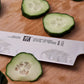 Zwilling Gourmet Coltello Santoku Alveolato 18 cm – Acciaio Inox, Manico Ergonomico