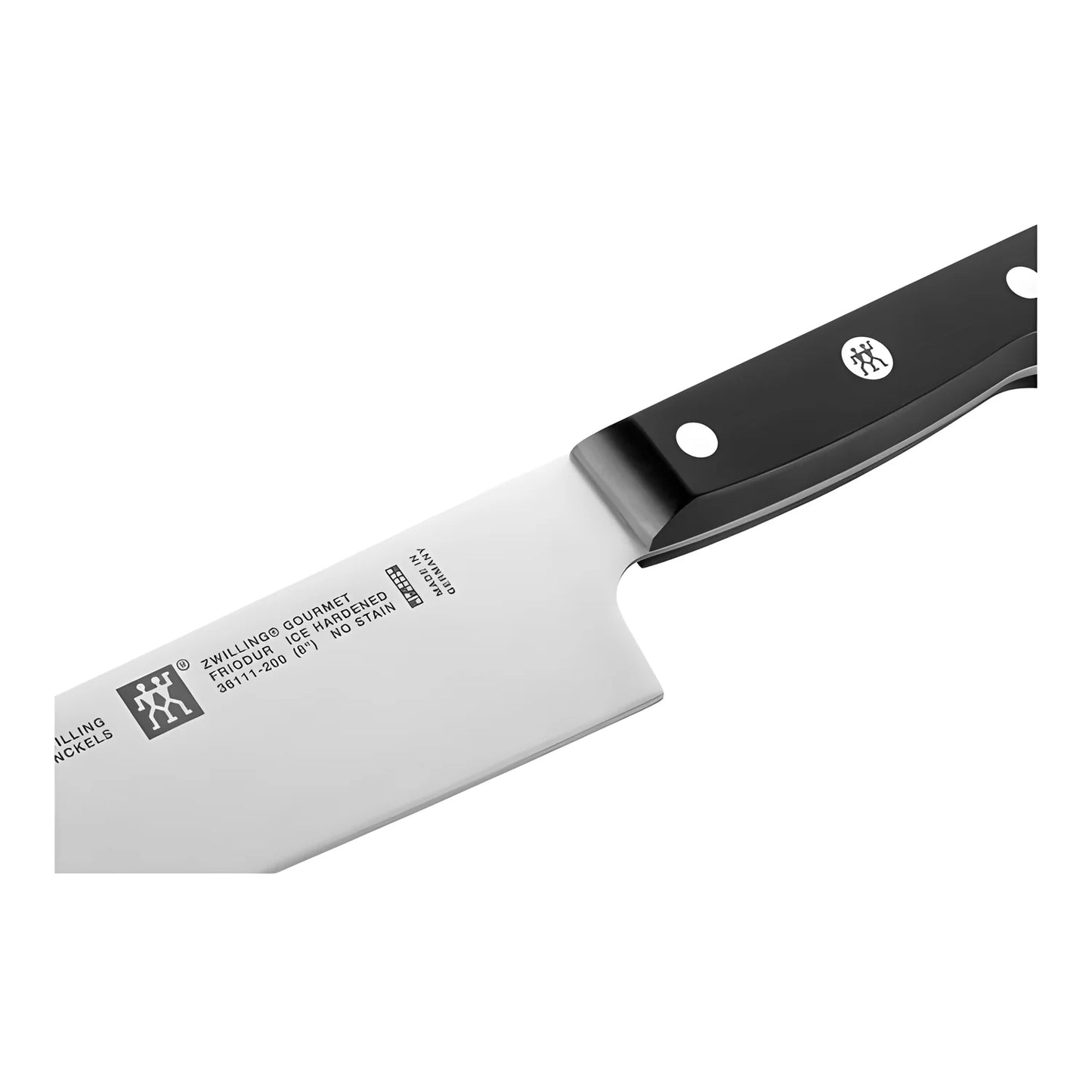Zwilling Gourmet Coltello da Cuoco Liscio 20 cm – Acciaio Inox, Manico Ergonomico