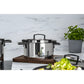 Zwilling Bellasera Set 5 Pentole Acciaio Inox 18/10 | Induzione, Forno, Lavastoviglie