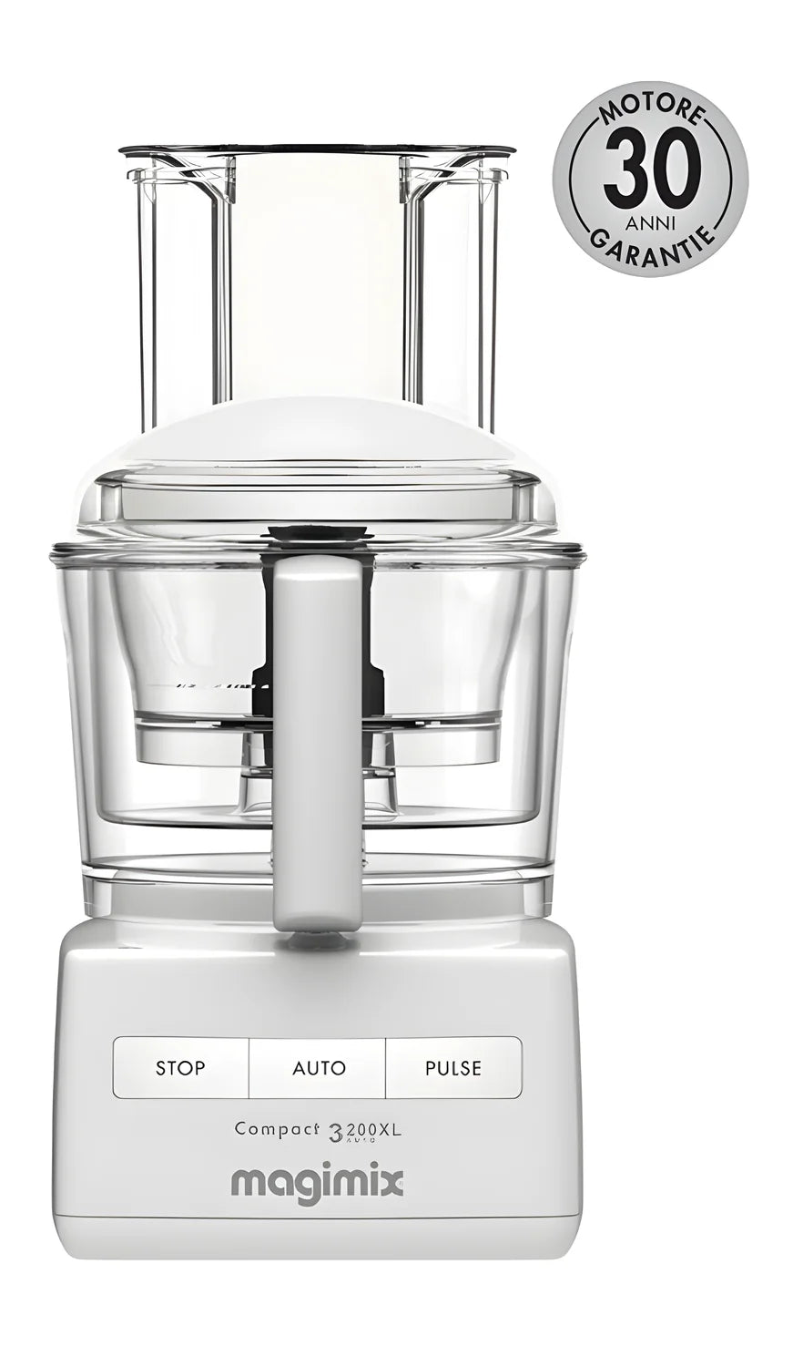 Magimix Robot 3200XL bianco Compact System 30 anni di garanzia sul motore 18370EA