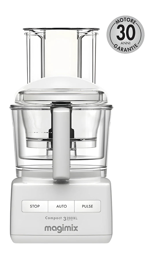 Magimix Robot 3200XL bianco Compact System 30 anni di garanzia sul motore 18370EA
