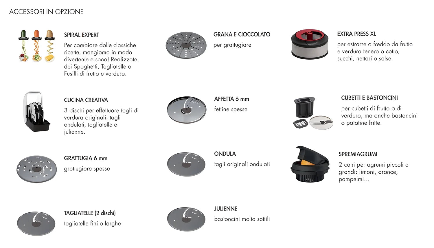 Magimix Robot 3200XL bianco Compact System 30 anni di garanzia sul motore 18370EA