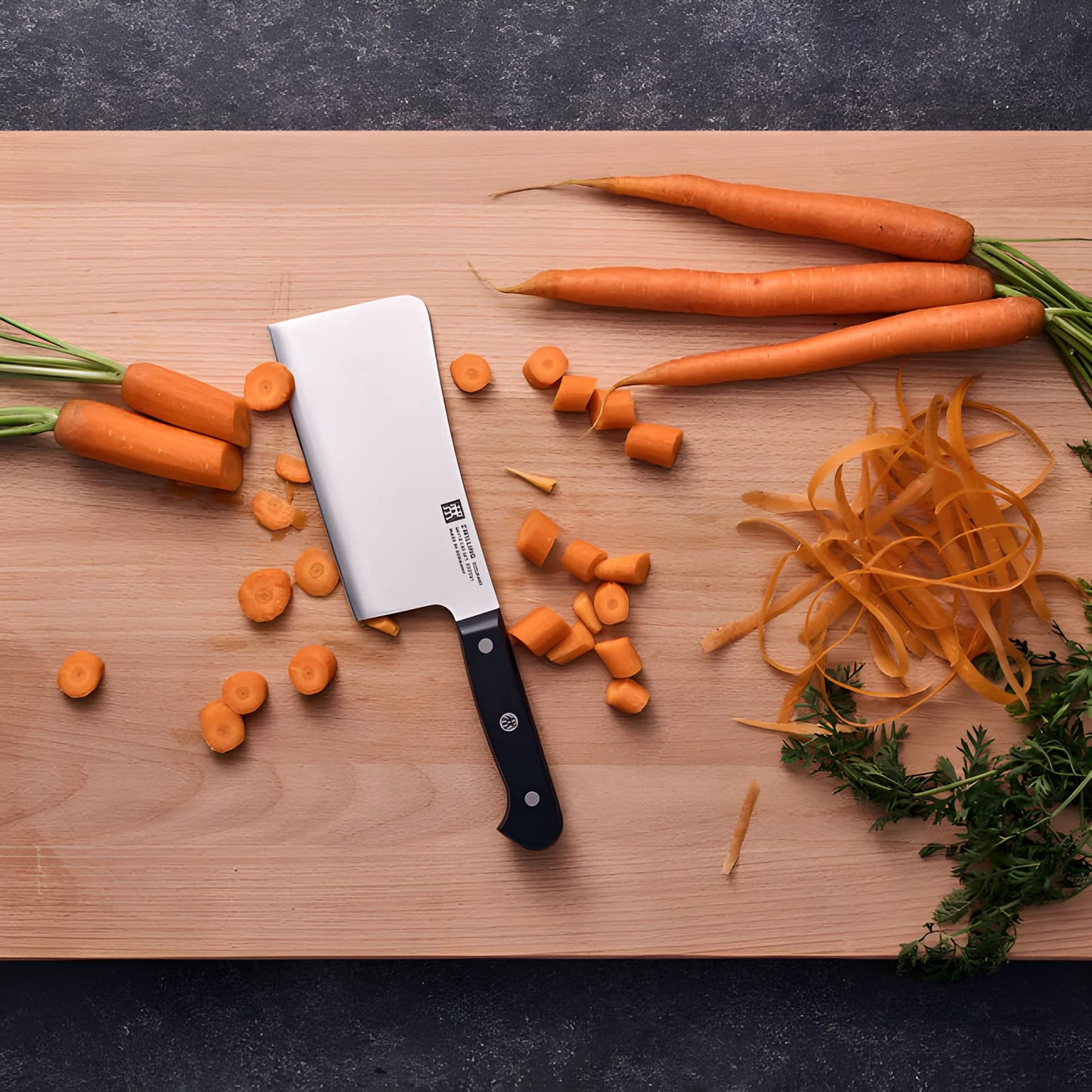 Zwilling Gourmet Mannaia per Ossa e Verdure Coriacee Liscia 15 cm – Acciaio Inox