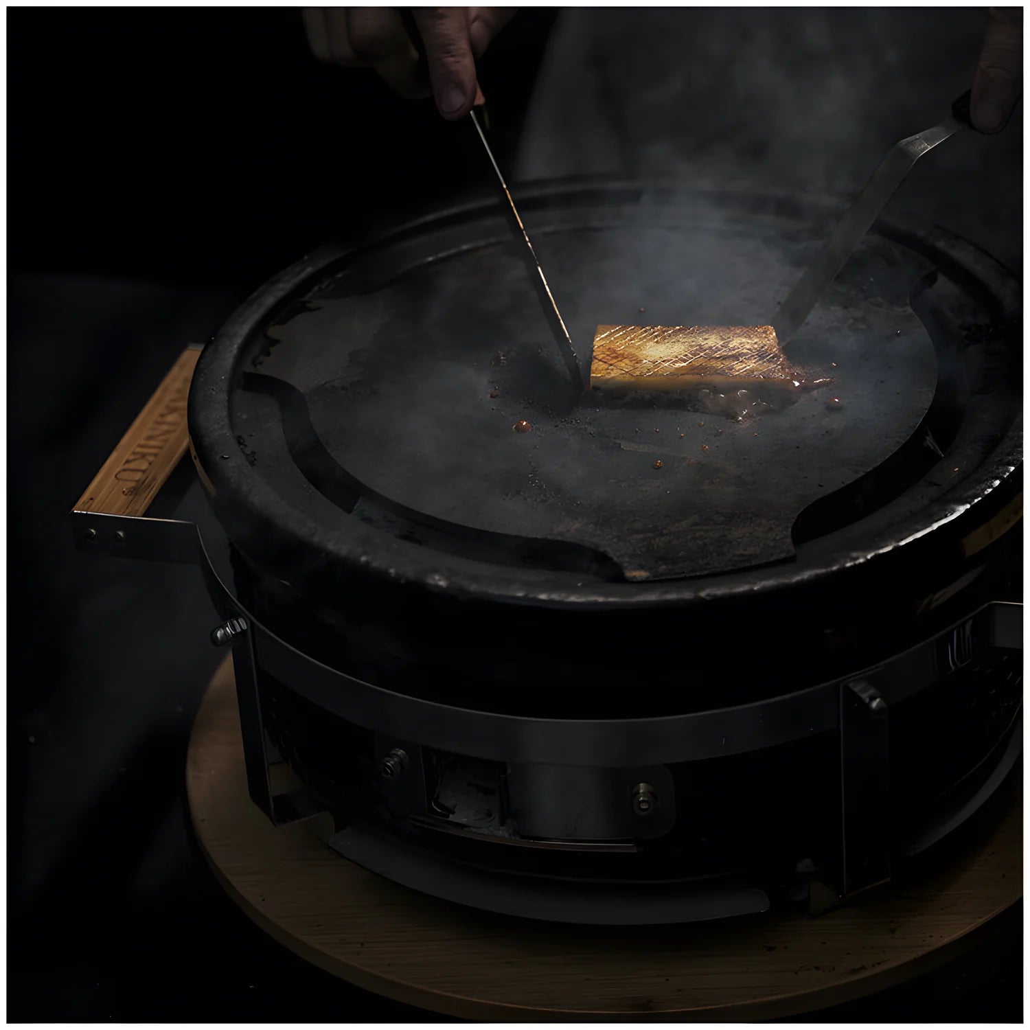 Yakiniku Piastra Teppanyaki Tonda per Shichirin Ø29x0,5 cm – Acciaio Inox