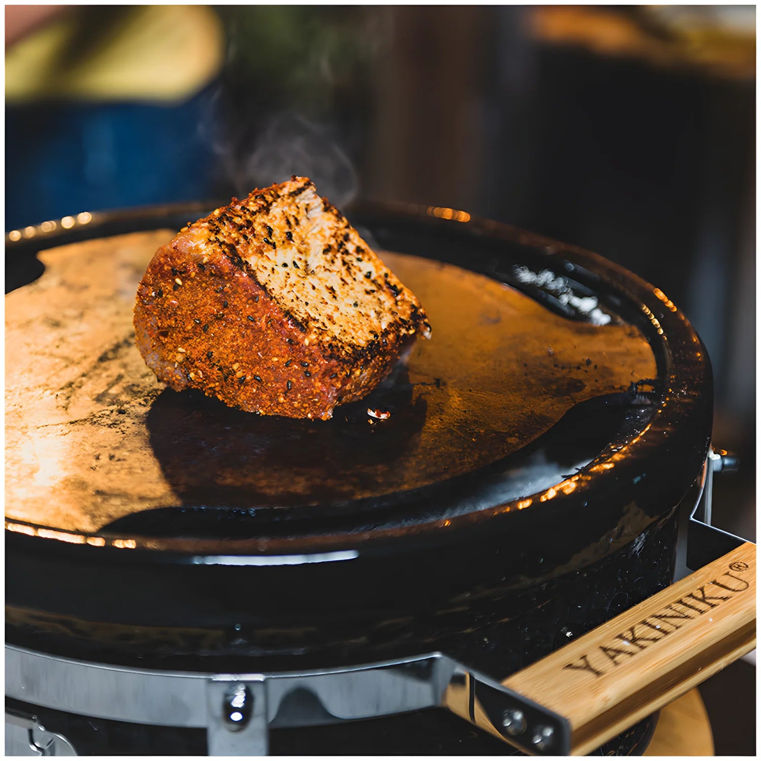 Yakiniku Piastra Teppanyaki Tonda per Shichirin Ø29x0,5 cm – Acciaio Inox