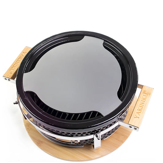 Yakiniku Piastra Teppanyaki Tonda per Shichirin Ø29x0,5 cm – Acciaio Inox