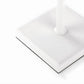 Luminart Lampada portatile a Led ricaricabile, accensione e regolazione luce touch, in alluminio bianco