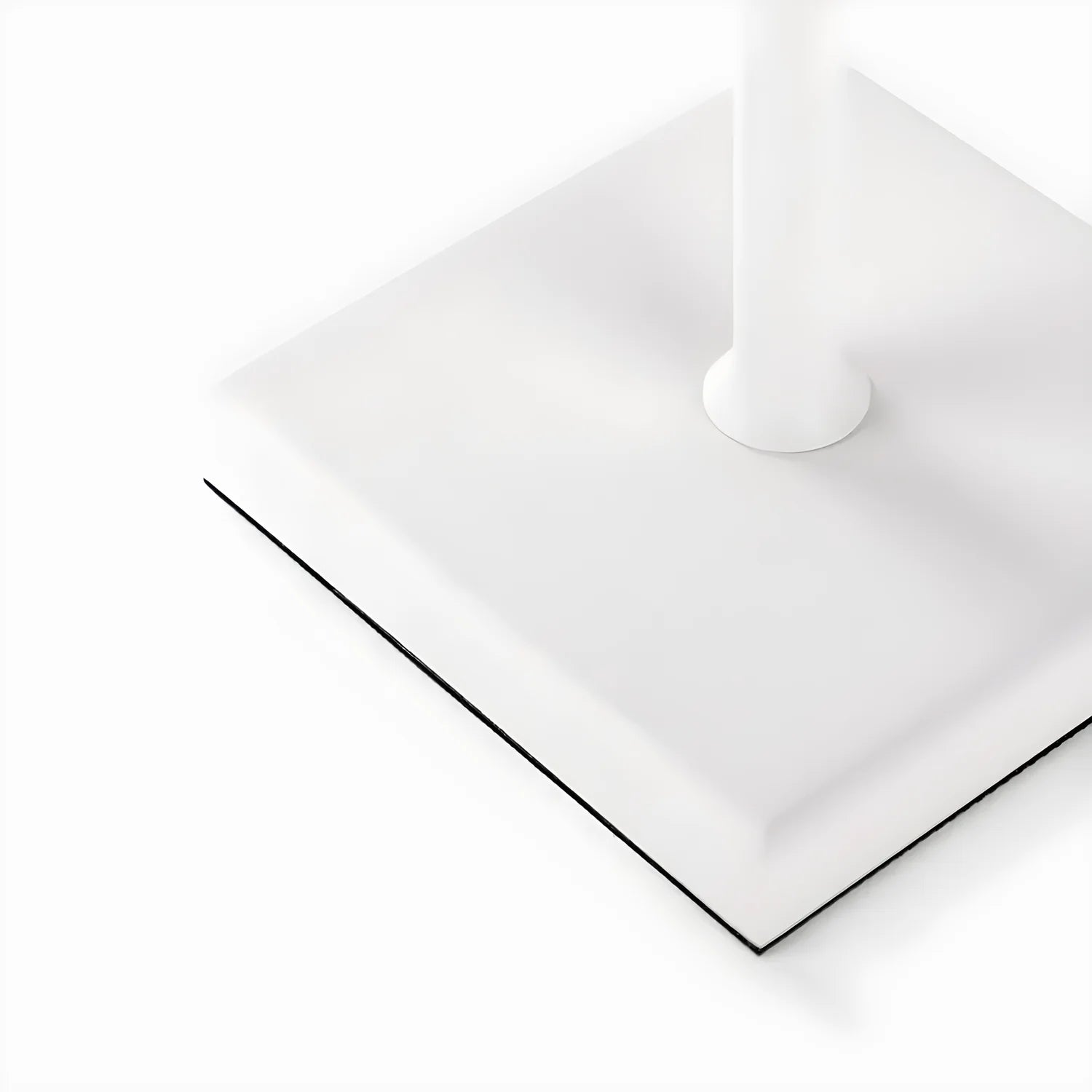 Luminart Lampada portatile a Led ricaricabile, accensione e regolazione luce touch, in alluminio bianco