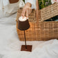 Luminart Lampada portatile a Led ricaricabile, accensione e regolazione luce touch, in alluminio rame