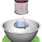 LotusGrill Standard – Barbecue Portatile a Carbonella in Acciaio Inox con Ventola USB/Batterie AA