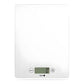 Eva bilancia digitale ripiano in vetro bianco divisione 1 g pesa massima 5 kg 033321