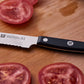 Zwilling Gourmet Coltello Universale Seghettato 13 cm – Acciaio Inox, Manico Ergonomico