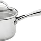 Scanpan Casseruola con mancio e coperchio in vetro "STS" cm Ø14