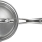 Scanpan Casseruola con mancio e coperchio in vetro "STS" cm Ø14