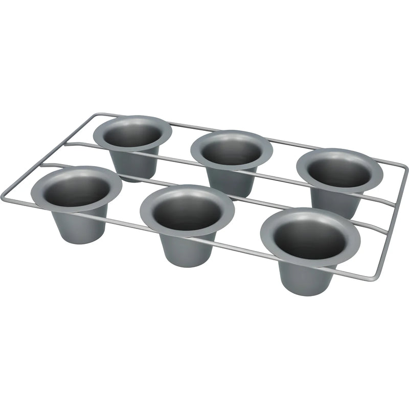 Westmark Sei Stampi muffin in unico sostegno agriglia Ø 6,5x6 cm
