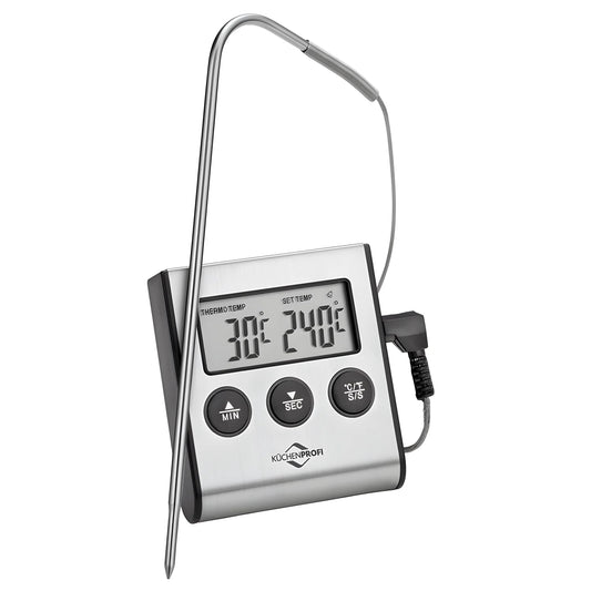 Kuchenprofi Termometro digitale con sonda adatto per forni o grill/BBQ "Primus" da -50°C a 300°C