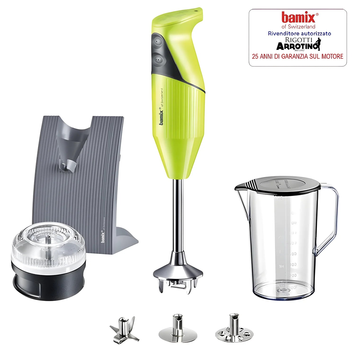 Bamix SwissLine Lime 200W BX SL GR Minipimer frullatore