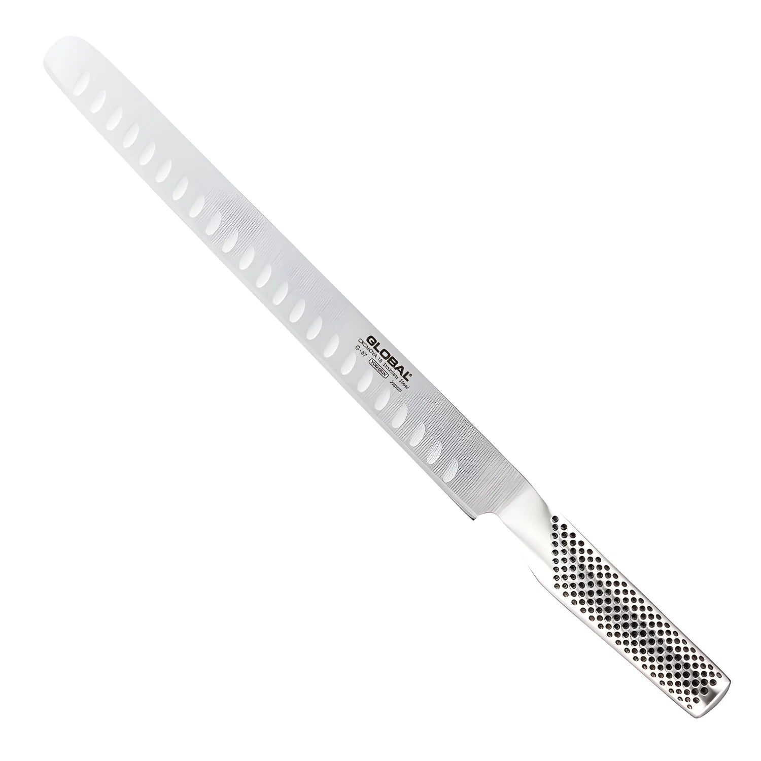 Global Coltello salmone/prosciutto con lama alveoalta G-87 cm 27