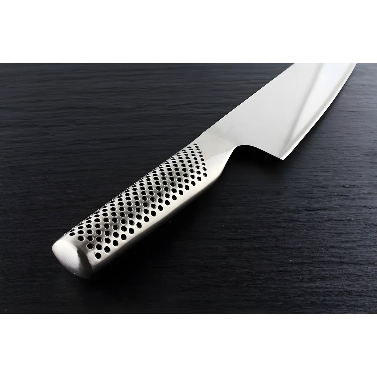 Global Coltello da cucina con lama alveolata G-77 cm 20/33