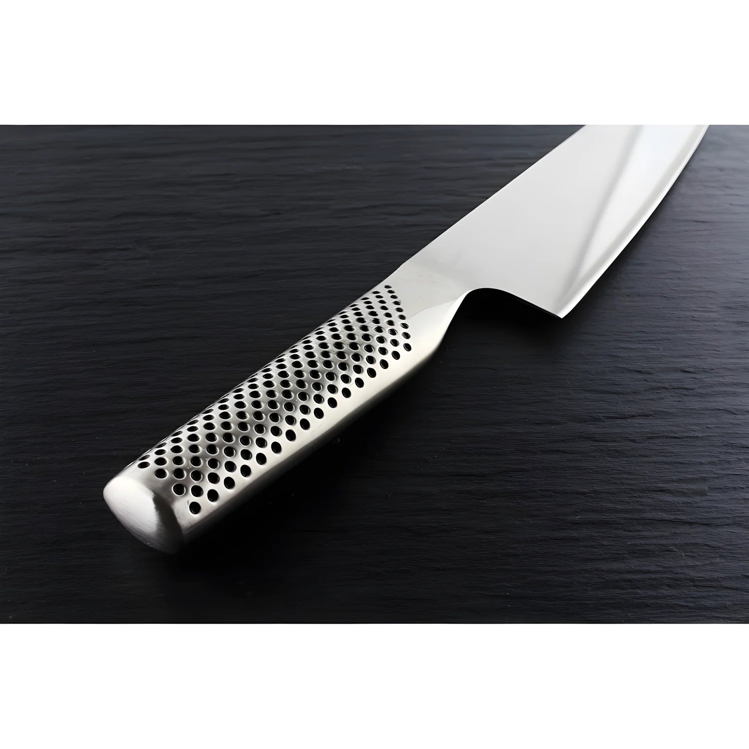 Global Coltello da cucina con lama alveolata G-77 cm 20/33