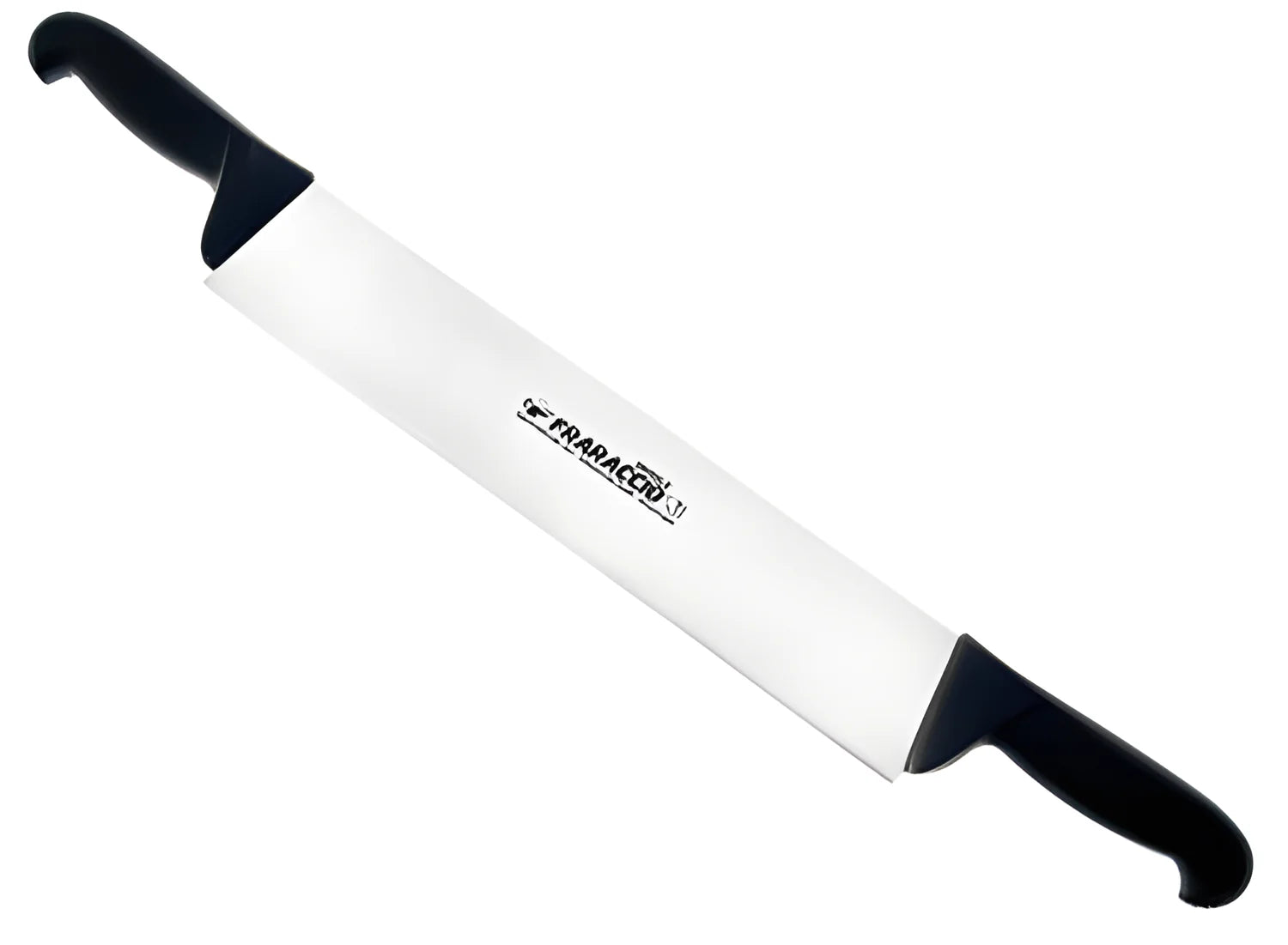 Fraraccio coltello da formaggio a due manici blu cm 36