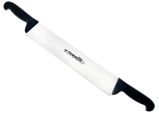 Fraraccio coltello da formaggio a due manici blu cm 36