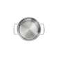 Zwilling Vitality Set 2 Casseruole, 3 Pentole e 4 Coperchi – Acciaio Inox, Induzione, Interno Graduato