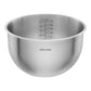 Zwilling Fresh & Save BOWLS Starterset – 9 Pezzi con Pompa Sottovuoto, 2 Ciotole Inox M/L + Buste, Bianco-Acciaio, Art. 1031015