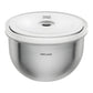 Zwilling Fresh & Save BOWLS Starterset – 9 Pezzi con Pompa Sottovuoto, 2 Ciotole Inox M/L + Buste, Bianco-Acciaio, Art. 1031015