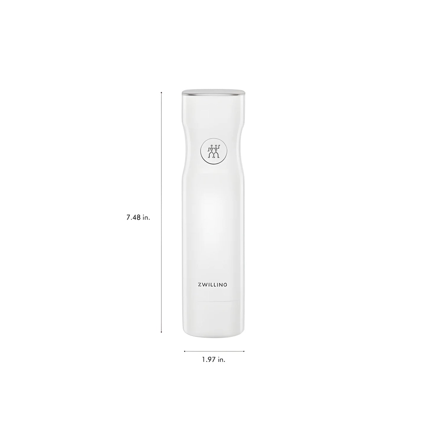 Zwilling Fresh & Save BOWLS Starterset – 9 Pezzi con Pompa Sottovuoto, 2 Ciotole Inox M/L + Buste, Bianco-Acciaio, Art. 1031015