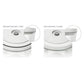 Zwilling Fresh & Save BOWLS Starterset – 9 Pezzi con Pompa Sottovuoto, 2 Ciotole Inox M/L + Buste, Bianco-Acciaio, Art. 1031015