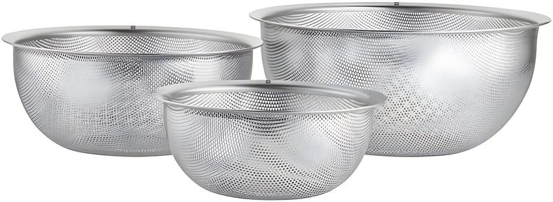 Zwilling Prep Set 3 Colini in Acciaio Inox – Ø 16, 20, 24 cm, Salvaspazio, Art. 643015-01