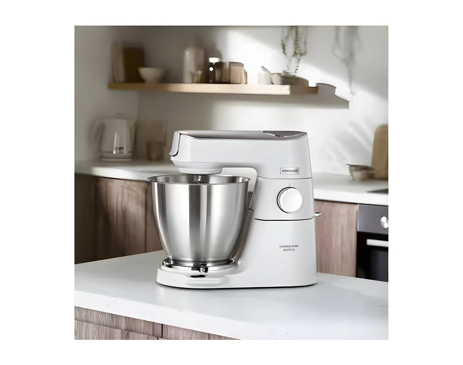 Kenwood Planetaria impastatrice Titanium Chef Baker XL Lite KVL65.001WH ciotola da 7 litri + bilancia integrata e buono acquisti €100