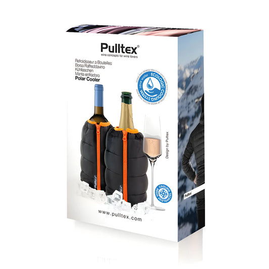 Pulltex Borsa raffredda bottiglie "Polar" riempita con gel refrigerante