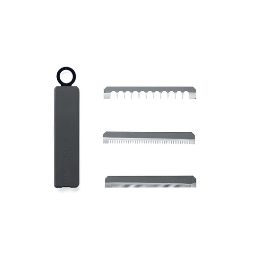 Global Mandolina/Affettaverdure by Benriner con 3 lame intercambiabili e custodia per lame mm 95/cm 34,5 GSL-95/BC GSL-95/BC
