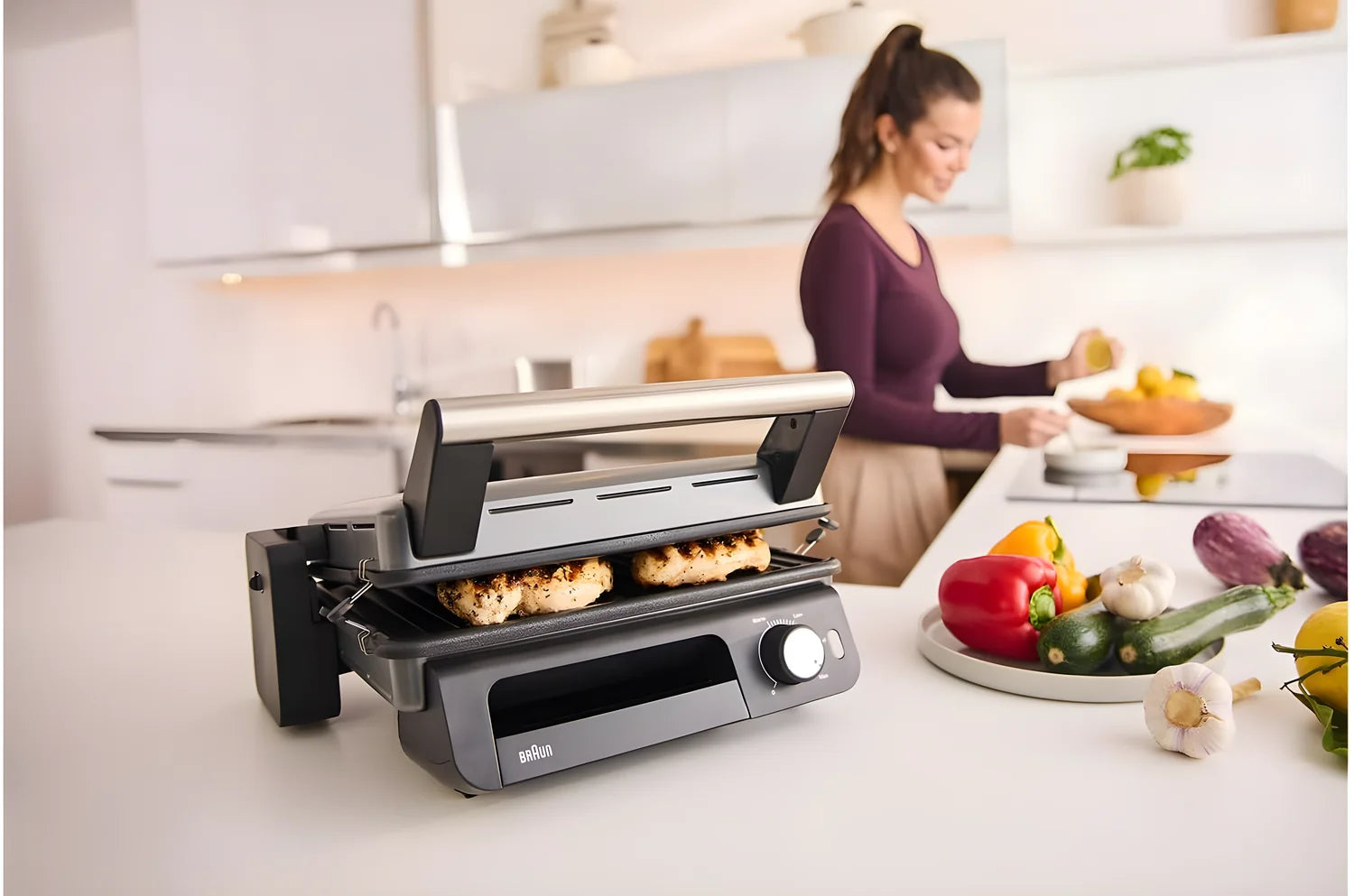 Griglia a contatto MultiGrill 5 CG 5033 Nero 0X17900014
