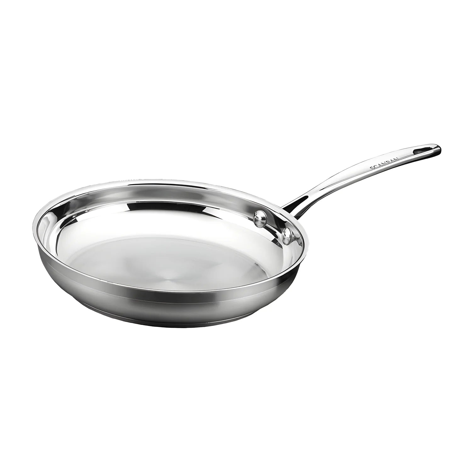 Scanpan Impact Padella Ø24 cm | Acciaio Inox 18/10, Induzione, Forno 250°C